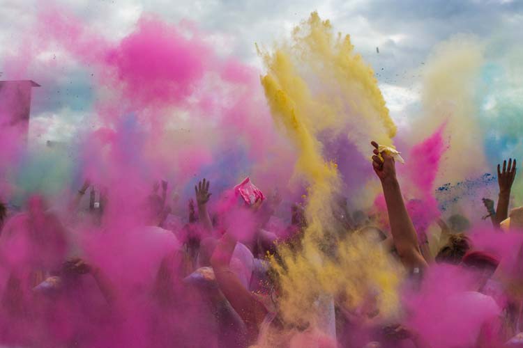Holi Color Festival in India