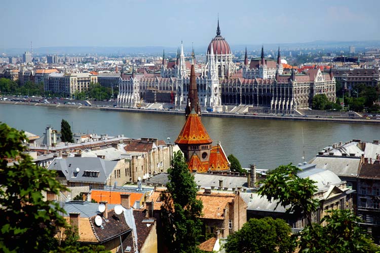 Vieuw of Budapest, Hungary