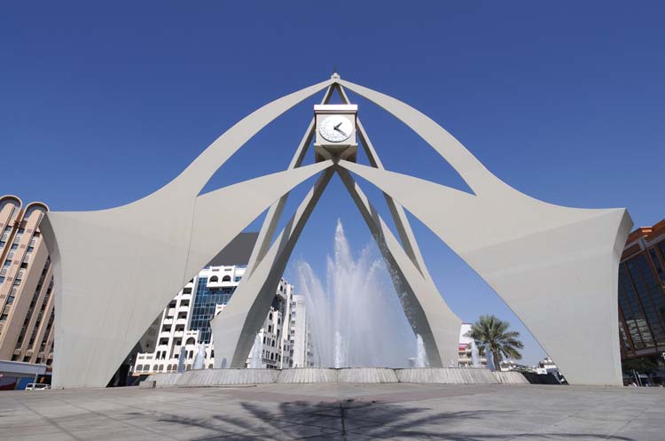 Deira Clock tower in Dubai