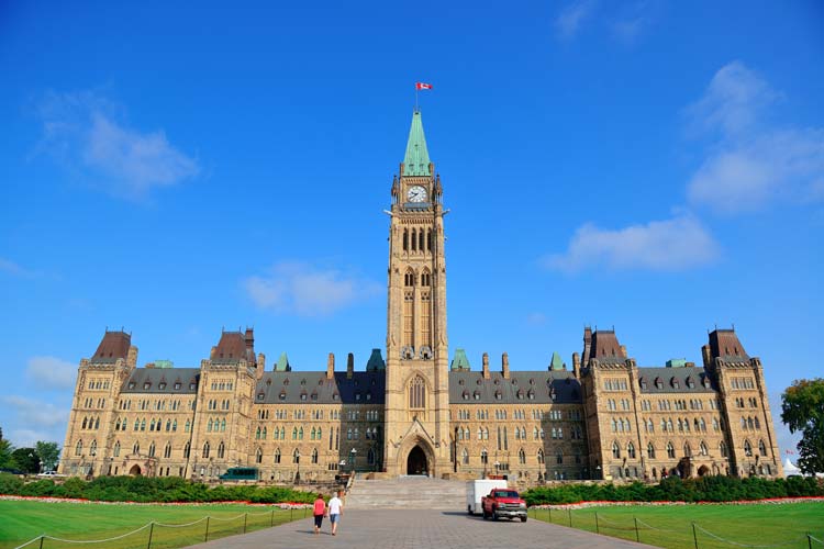 Ottawa parliament building