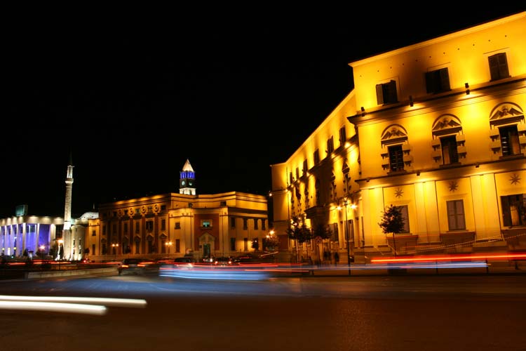 Tirana by Night