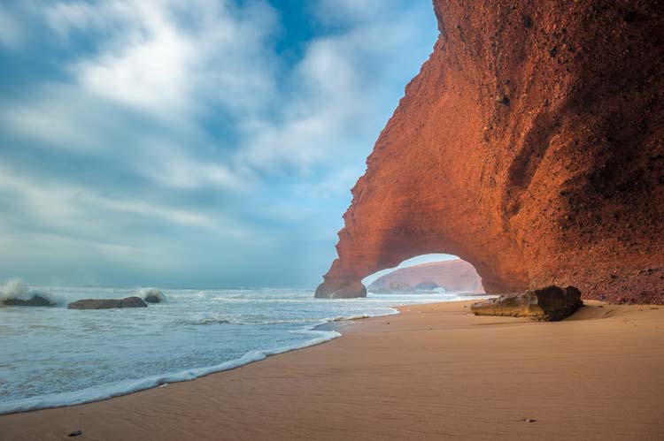 Breathtaking Beach in Morocco