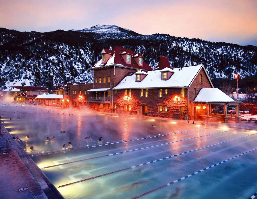 The Hot Springs Pool in Glenwood is A Relaxing Retreat