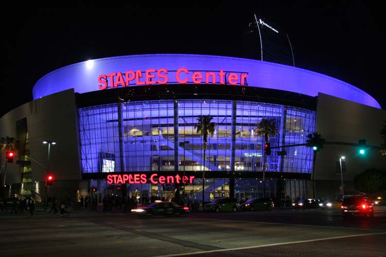Staples Center in LA