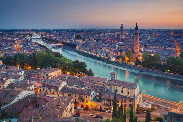 Verona skyline