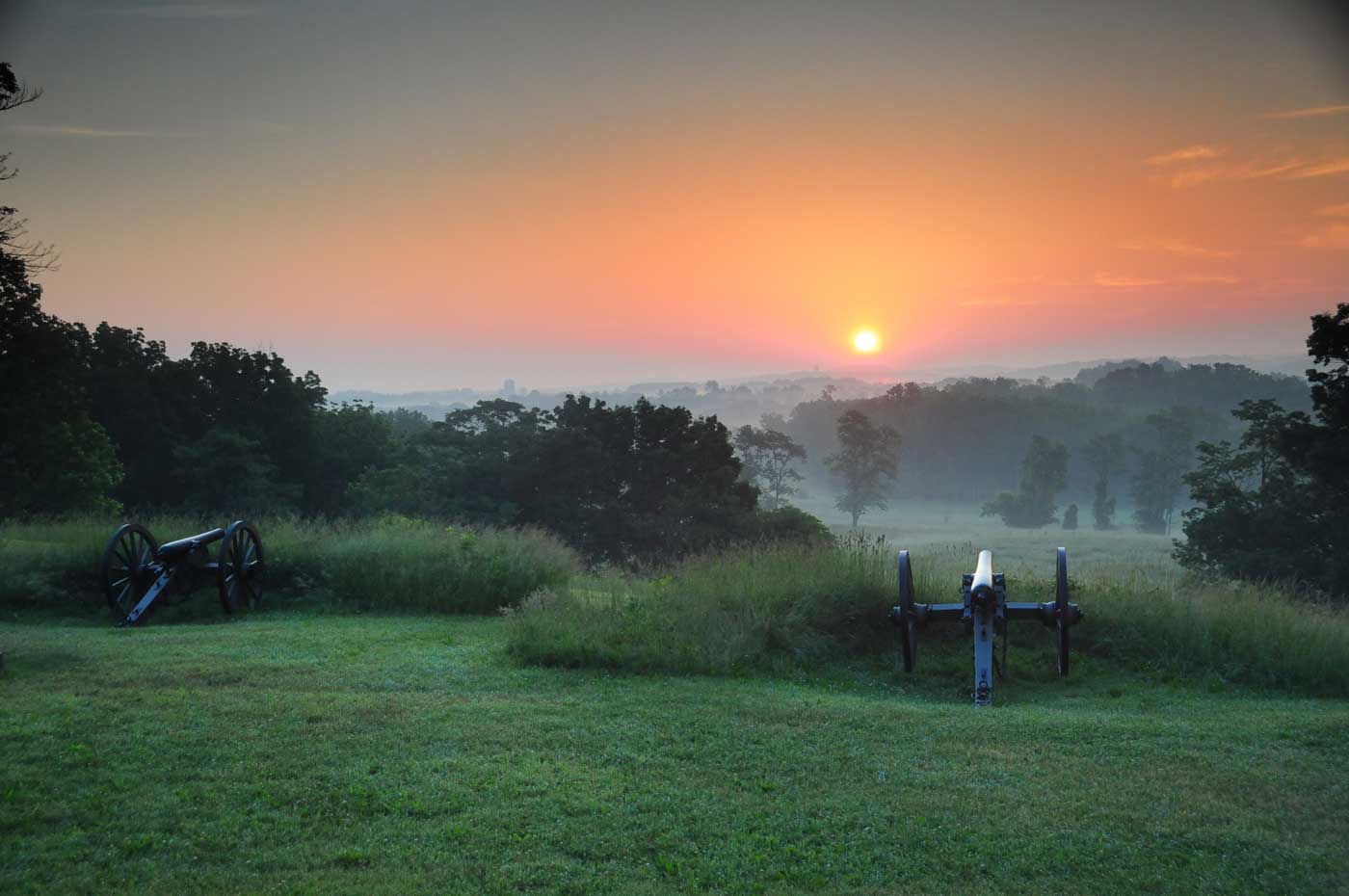 Gettysburg National Military Park is definitely worth visiting