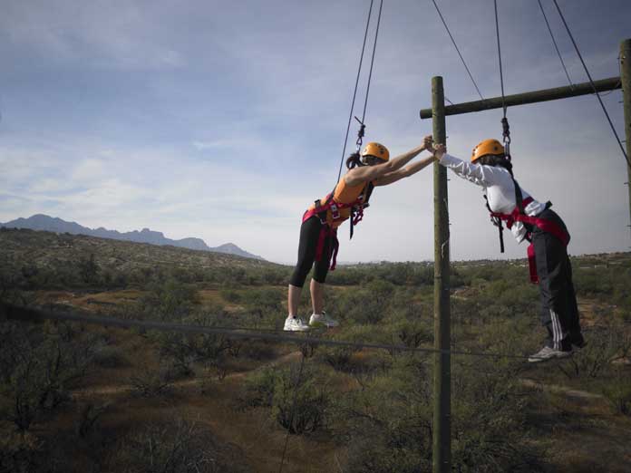 Face to Face rope course