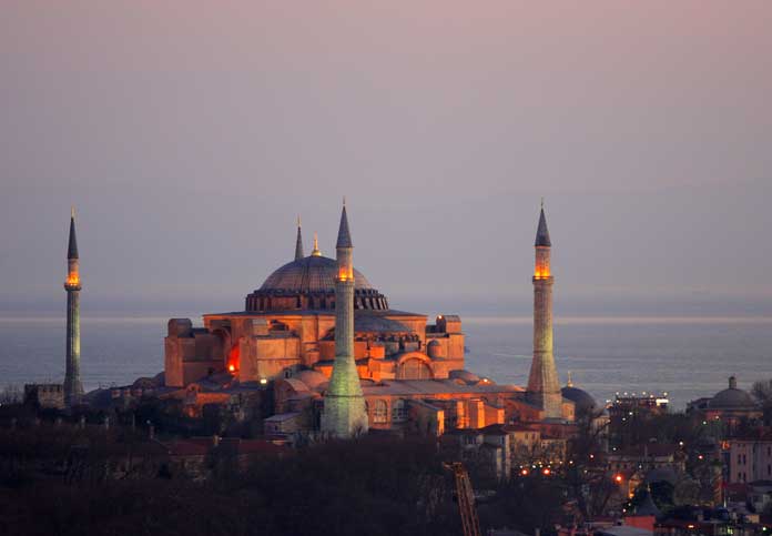 Hagia Sophia in Istanbul, Turkey