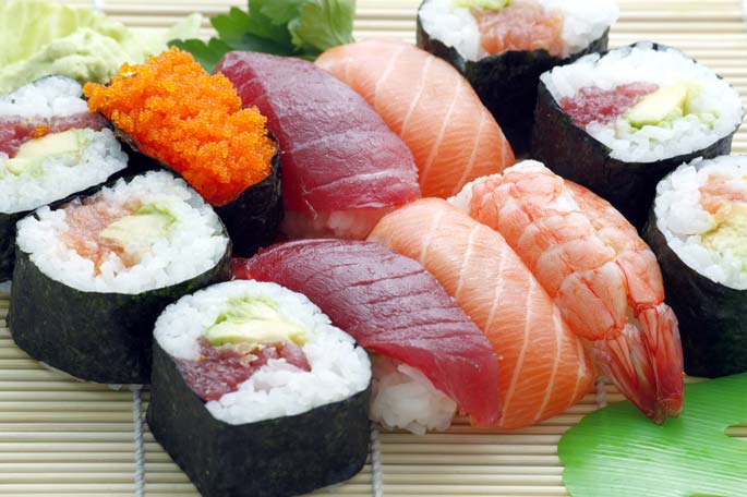 Sushi in Japan