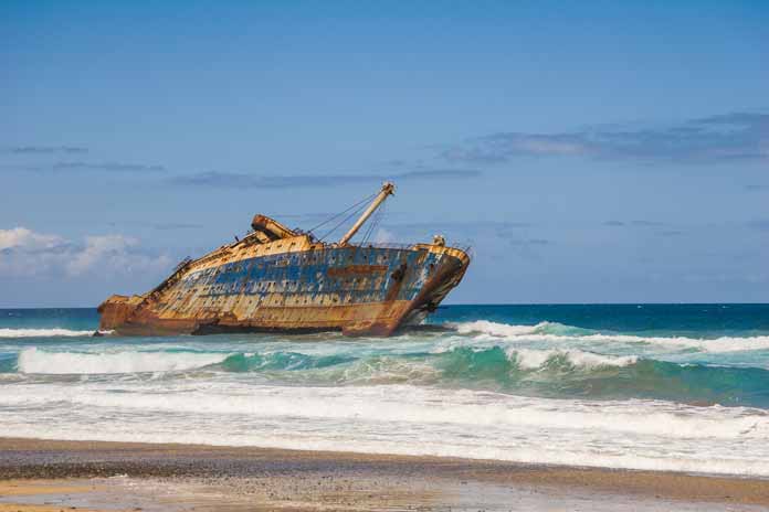 The SS America Canary Islands